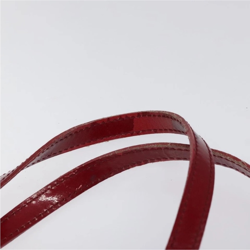 Celine Cream and Red Tote Bag with Elegant Design - Picture 8 of 16